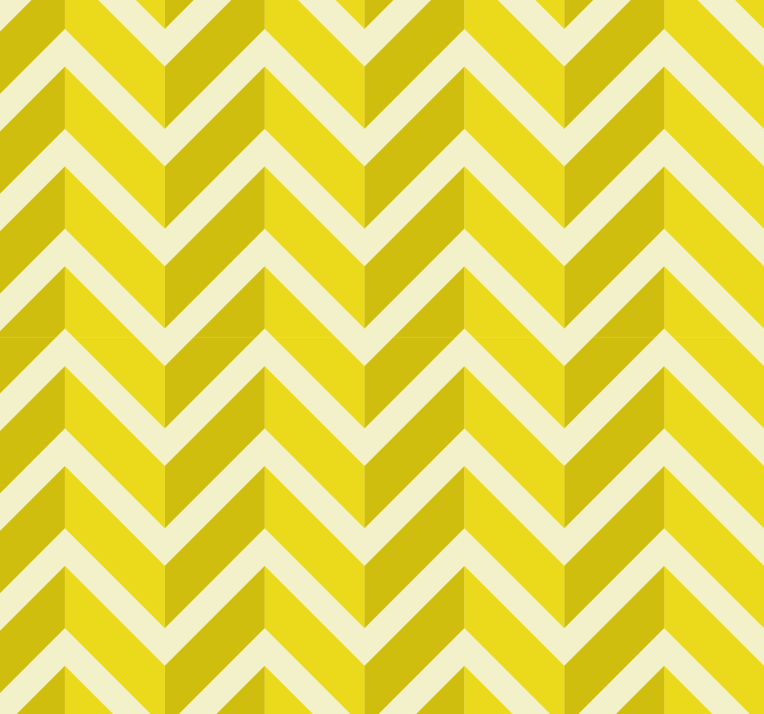 Geometric arrow design yellow vinyl carpet - TenStickers