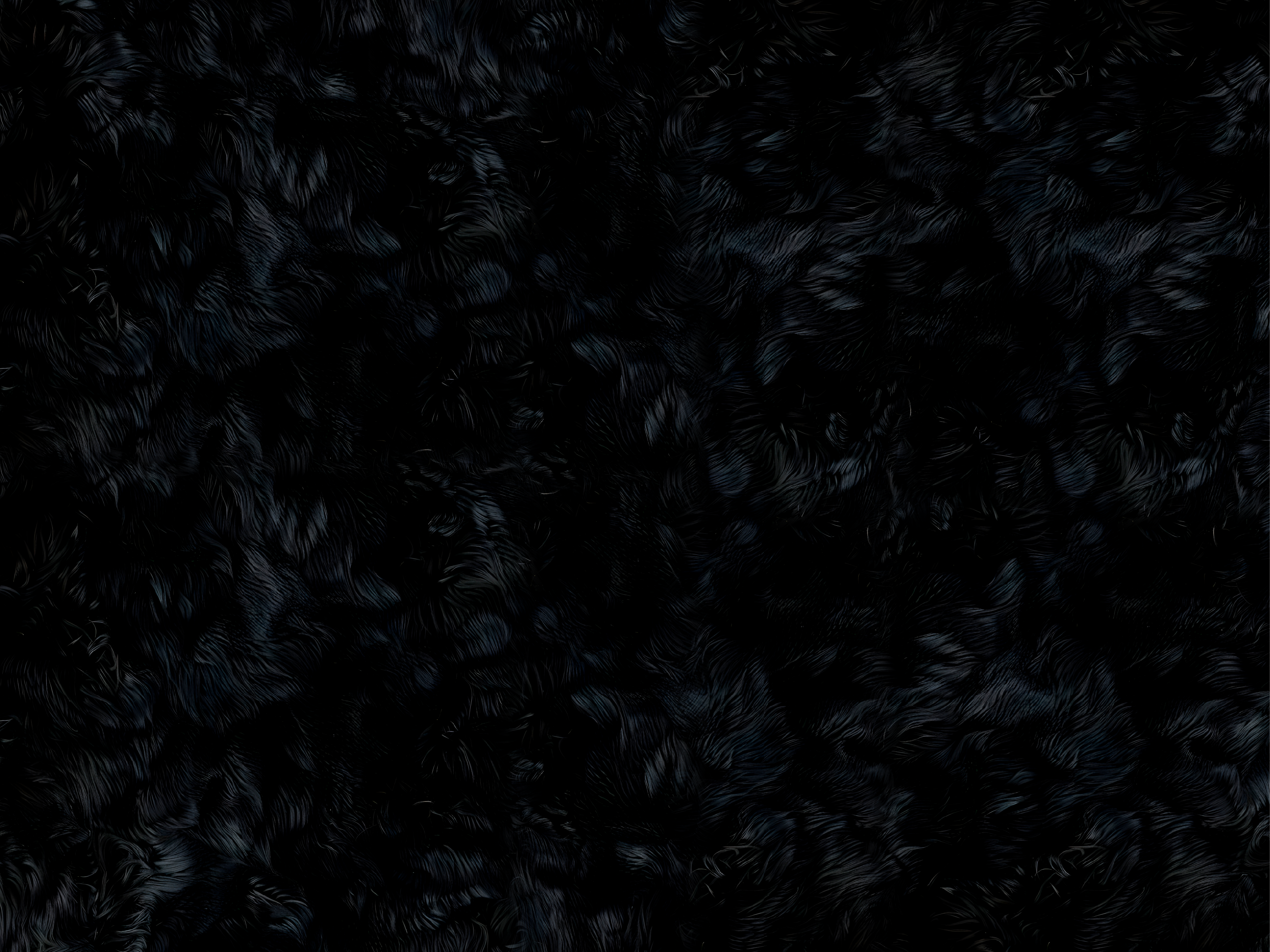 Fuer effect black vinyl carpet - TenStickers