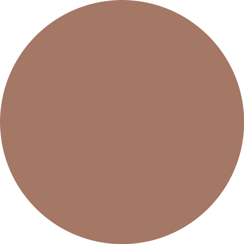 "Mocha Mousse" circular vinyl carpet - TenStickers