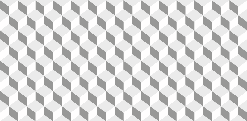 grey cubes kitchen vinyl carpet - TenStickers