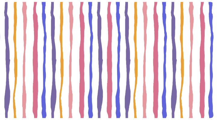 Colourful wide stripes bathroom vinyl carpet - TenStickers