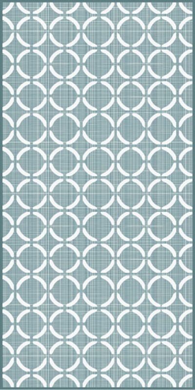 Old Style Green kitchen vinyl carpet - TenStickers