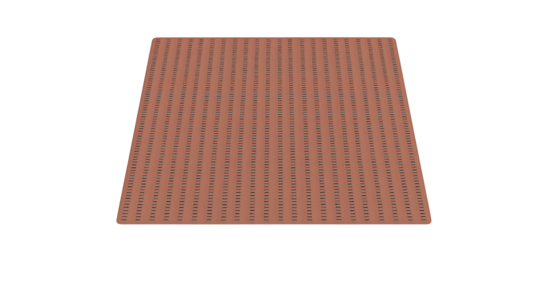 Dash line design outdoor vinyl carpet - TenStickers