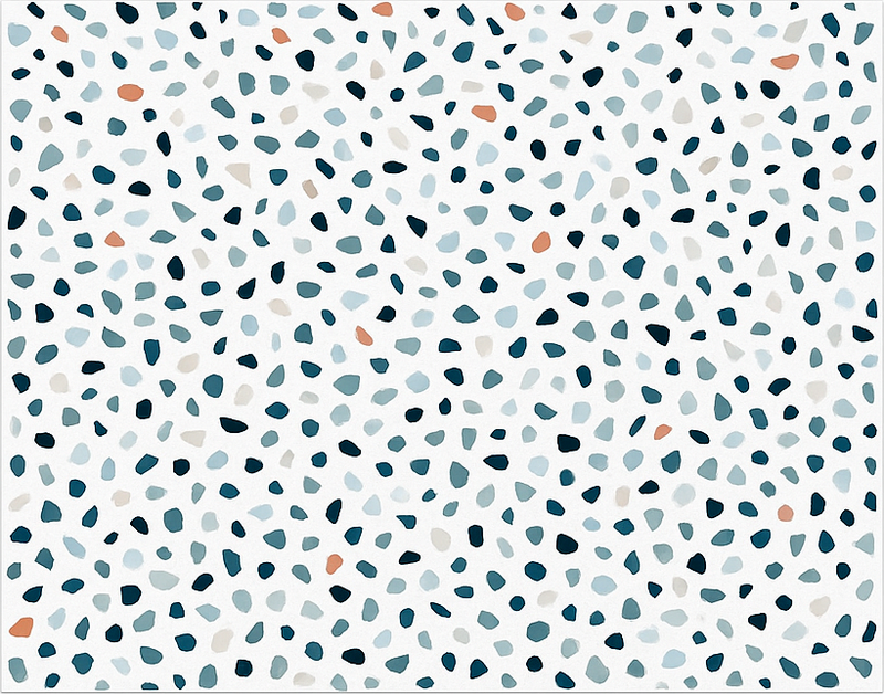 Small colorfull stones kitchen vinyl carpet - TenStickers