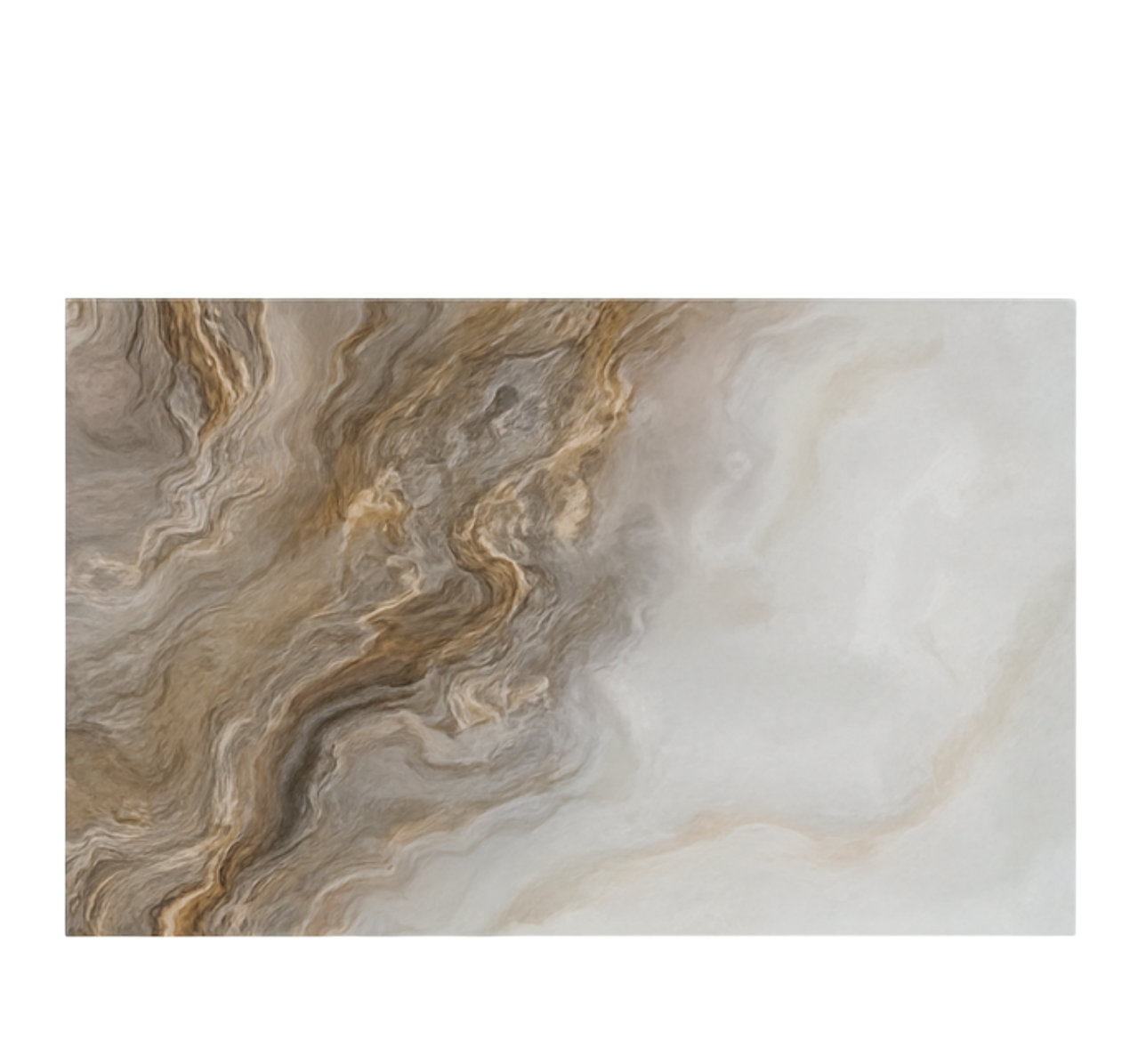 Taupe onyx effect marble vinyl carpet - TenStickers