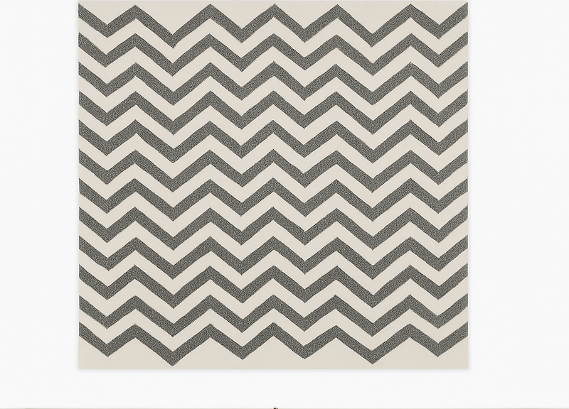 Chevron zigzag pattern dining room vinyl carpet - TenStickers