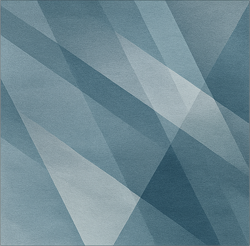 Abstract Geometric Gradient dining room vinyl carpet - TenStickers