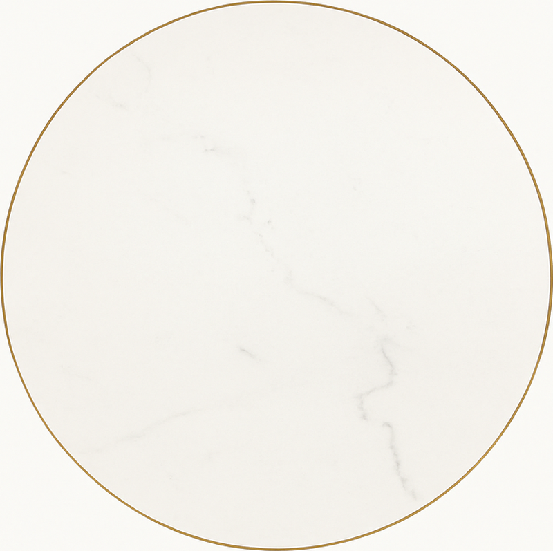 White Marble Vein dining room vinyl carpet - TenStickers