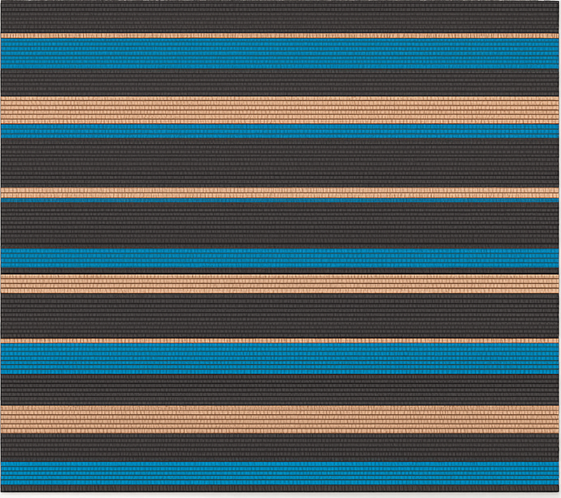 Dark tone woven effect  kitchen vinyl carpet - TenStickers