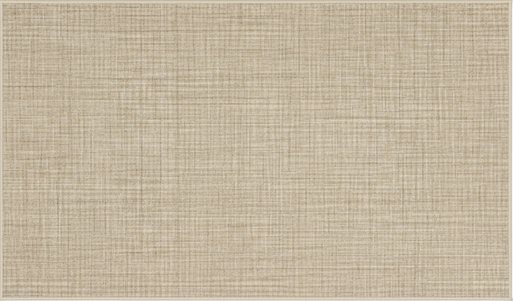 Beige fabric effect vinyl rug - TenStickers