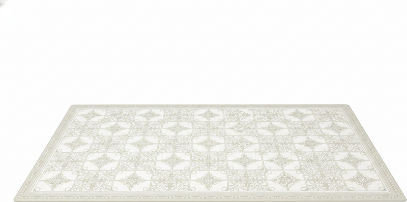 Kitchen vinyl carpet classic vanilla - TenStickers