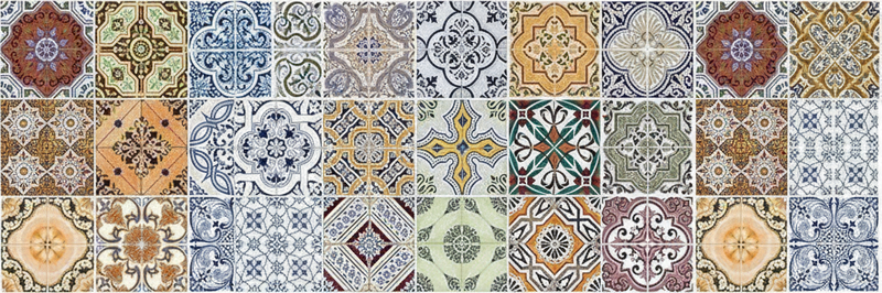 Kitchen vinyl carpet eclectic mediterranean design - TenStickers