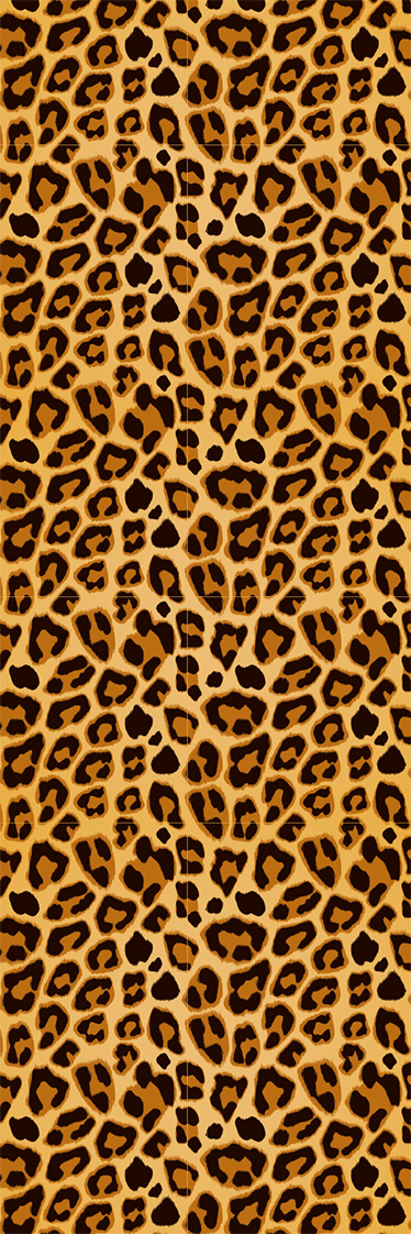 Leopard simple print animal vinyl carpet - TenStickers