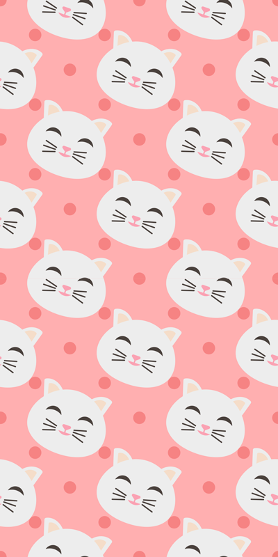 Funny little cats animal vinyl carpet - TenStickers