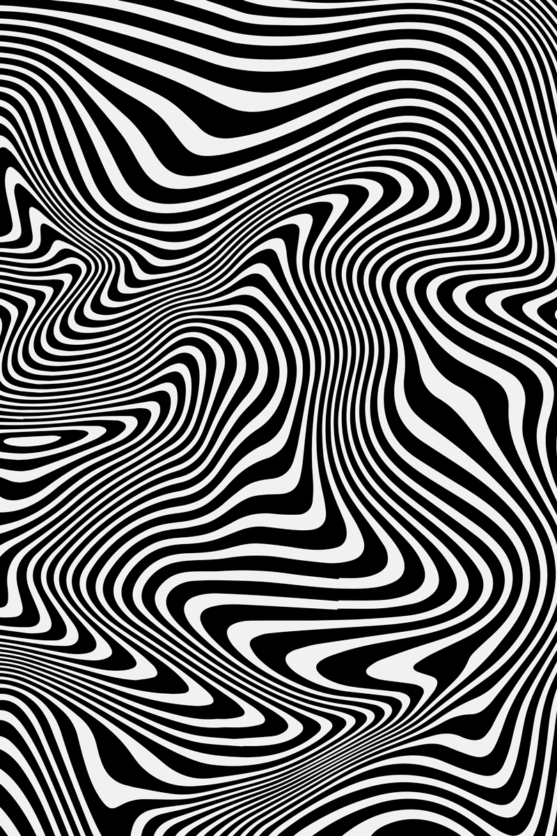 Animal vinyl carpet with zebra 3d effect - TenStickers