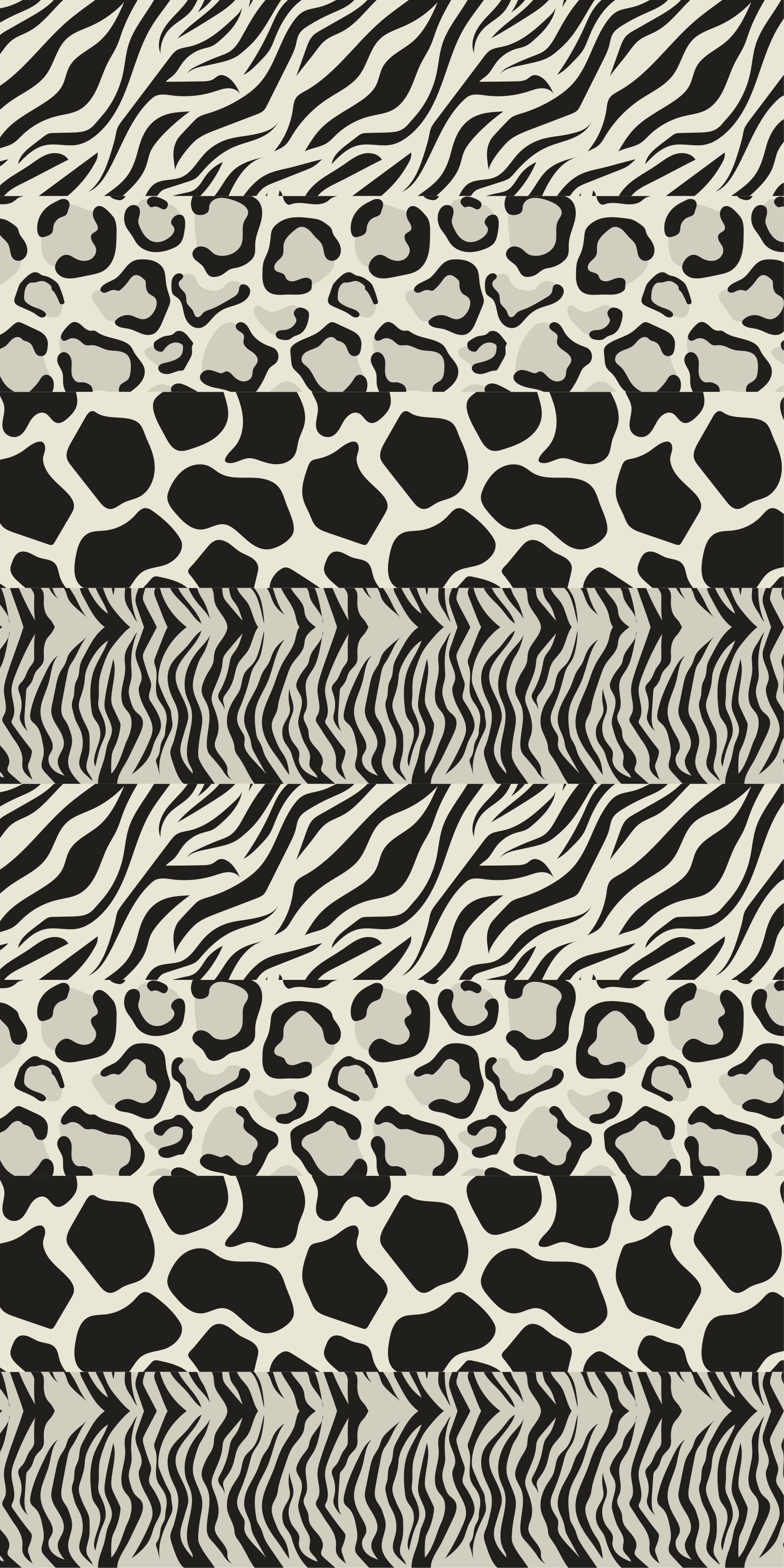 Animal vinyl carpet with four unique designs - TenStickers