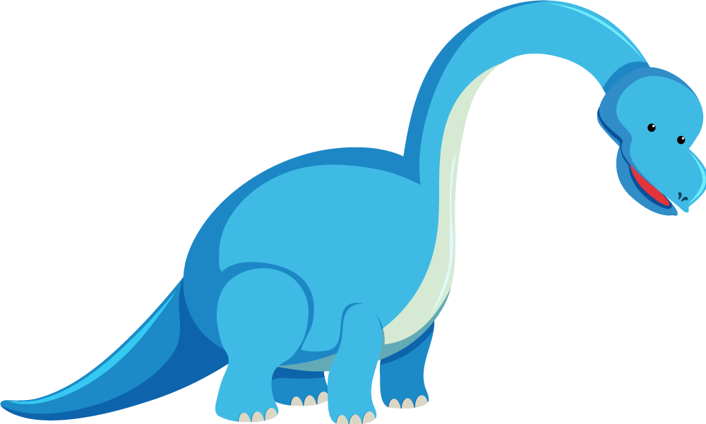 Animal vinyl carpet cute dinosaur design - TenStickers