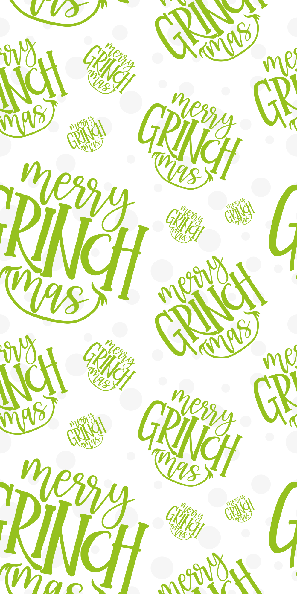 Christmas vinyl carpet merry grinchmas design - TenStickers