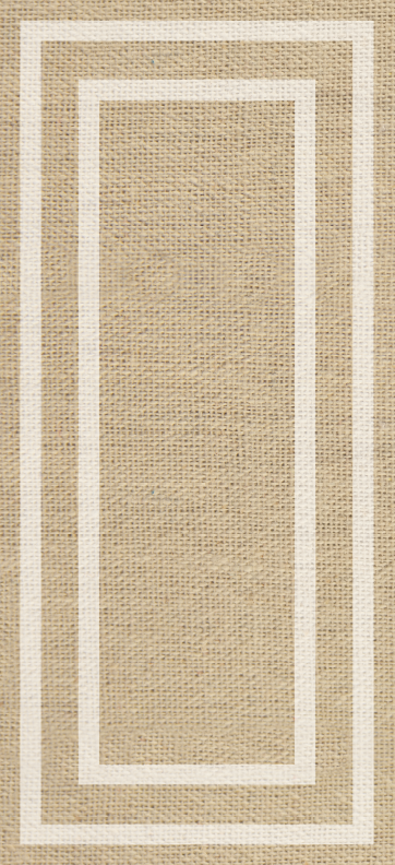 Minimalist vinyl carpet in natural woven tan texture - TenStickers