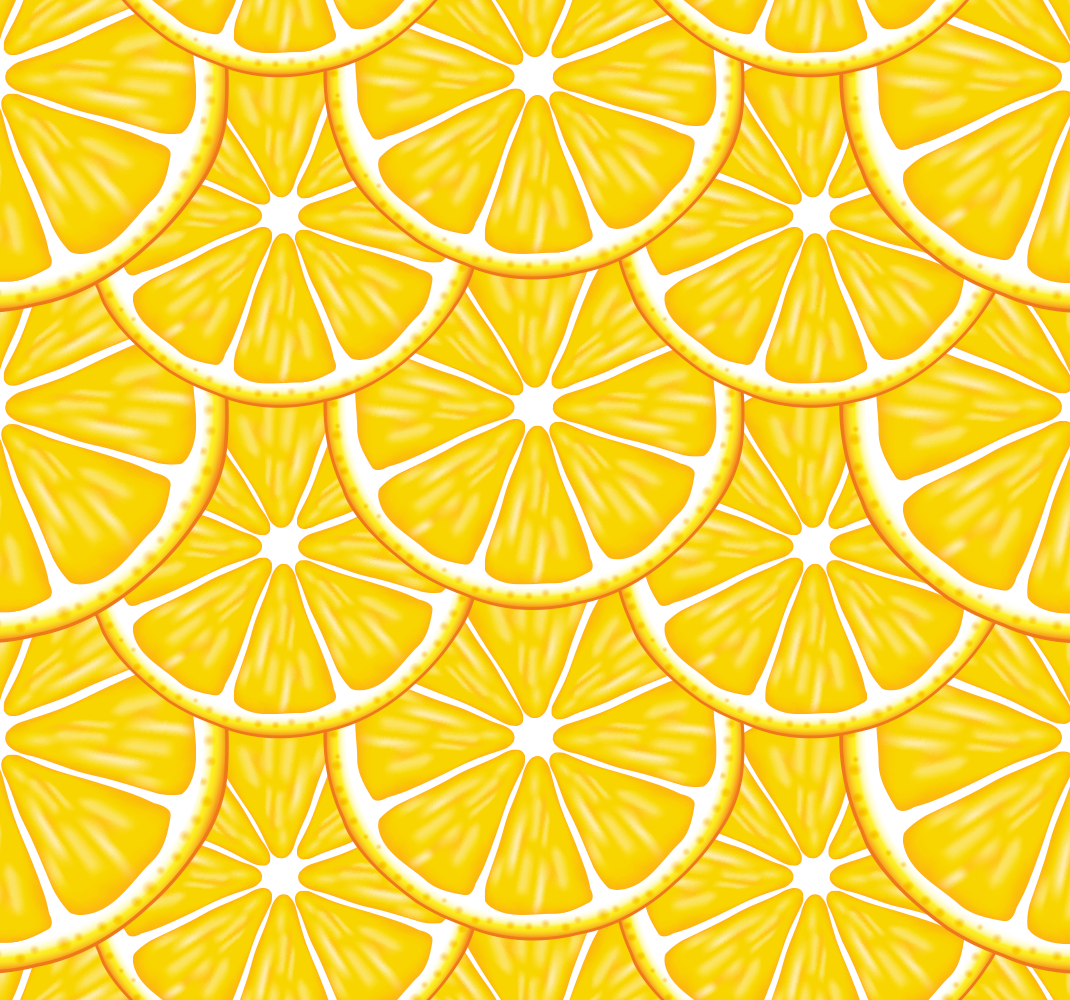 Kitchen vinyl carpet with orange design - TenStickers