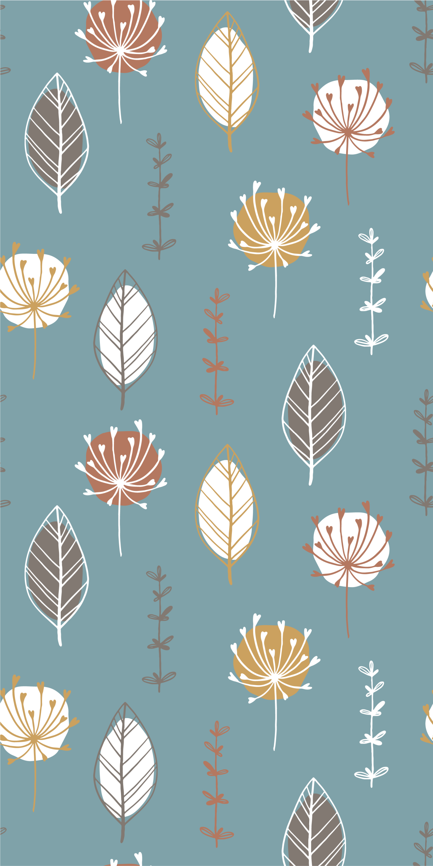 Kitchen vinyl carpet nordic park style - TenStickers