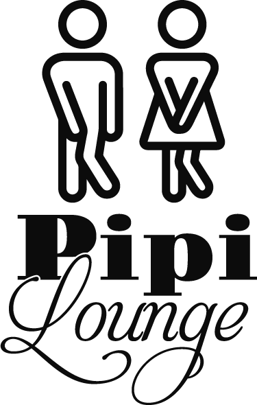 Bathroom vinyl carpet pipi lounge - TenStickers