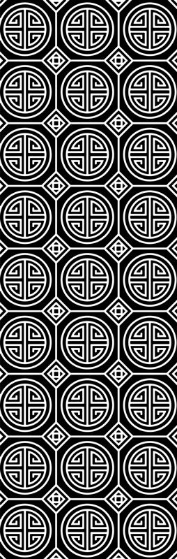 Bathroom vinyl carpet japanese minimalism design - TenStickers