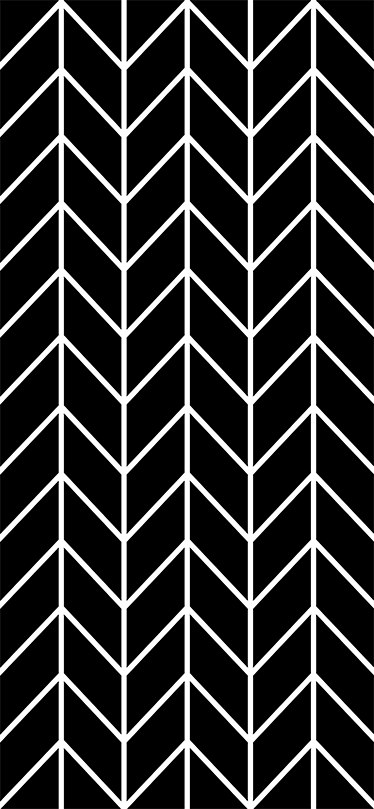 Bathroom vinyl carpet with geometric arrows design - TenStickers