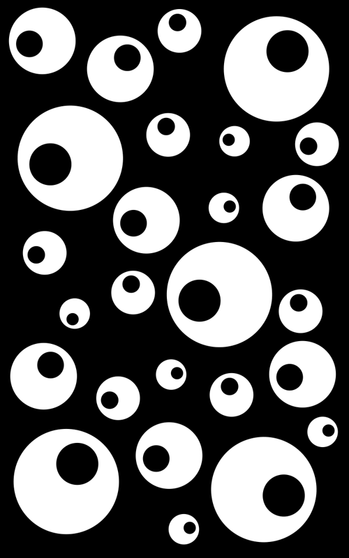 Bathroom vinyl carpet water droplets - TenStickers