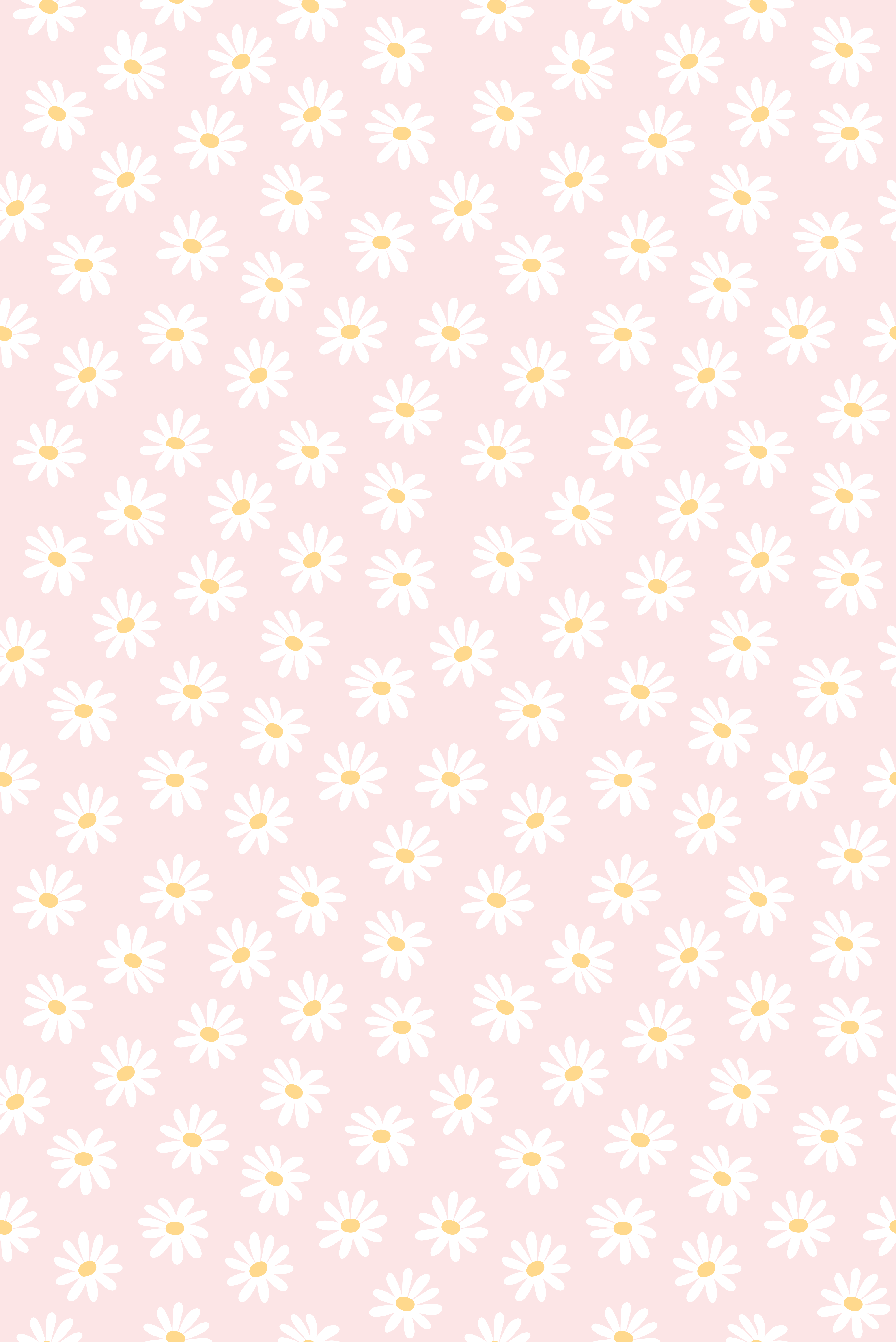 Floral vinyl carpet daisy flower design - TenStickers