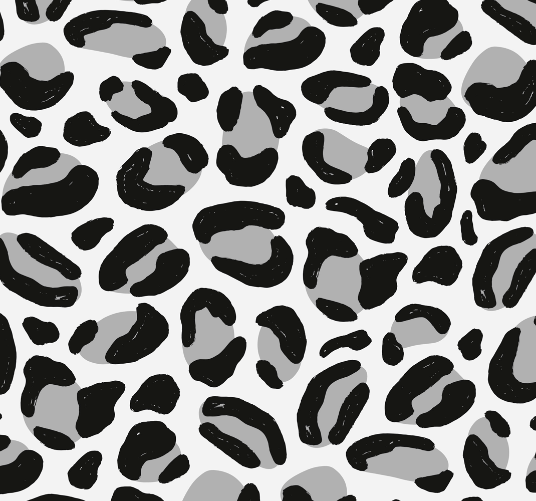 Animal print vinyl carpet leopard fur - TenStickers