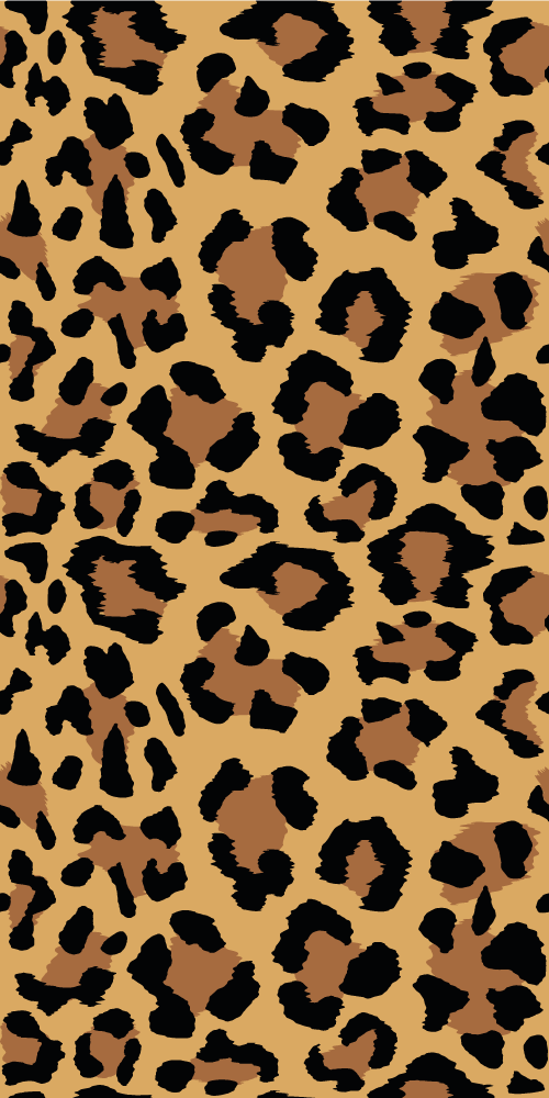 Panther print animal print vinyl carpet - TenStickers