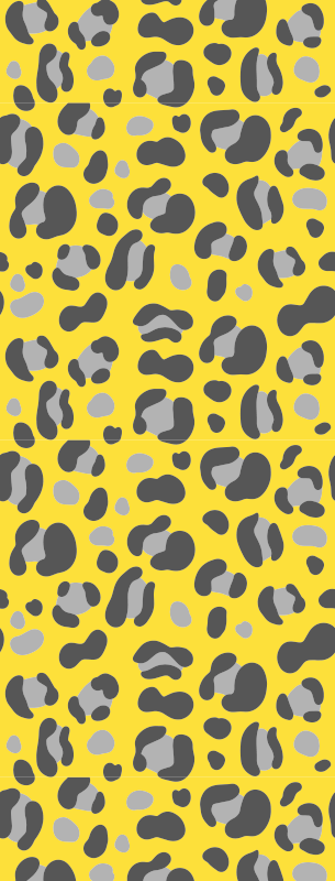 Animal print vinyl carpet in pantone leopard print - TenStickers