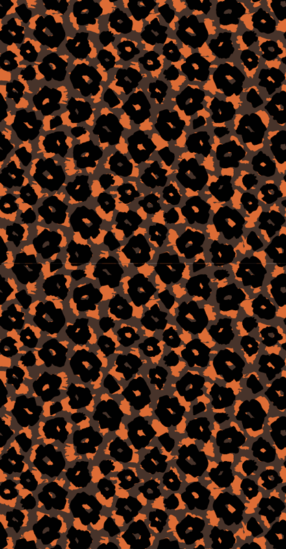 Kalahari leopard imitation animal print vinyl carpet - TenStickers