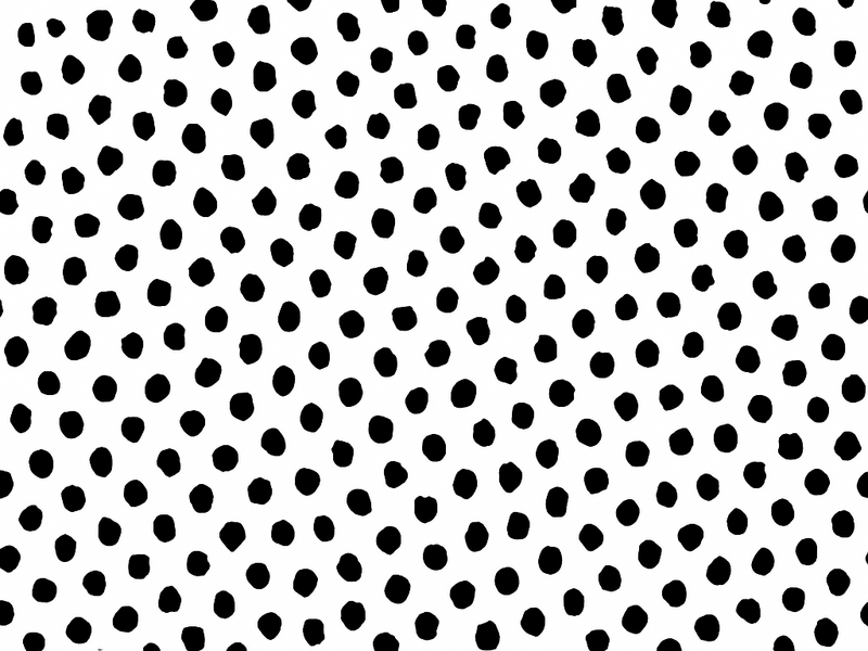 Animal print vinyl carpet black and white dalmatian - TenStickers
