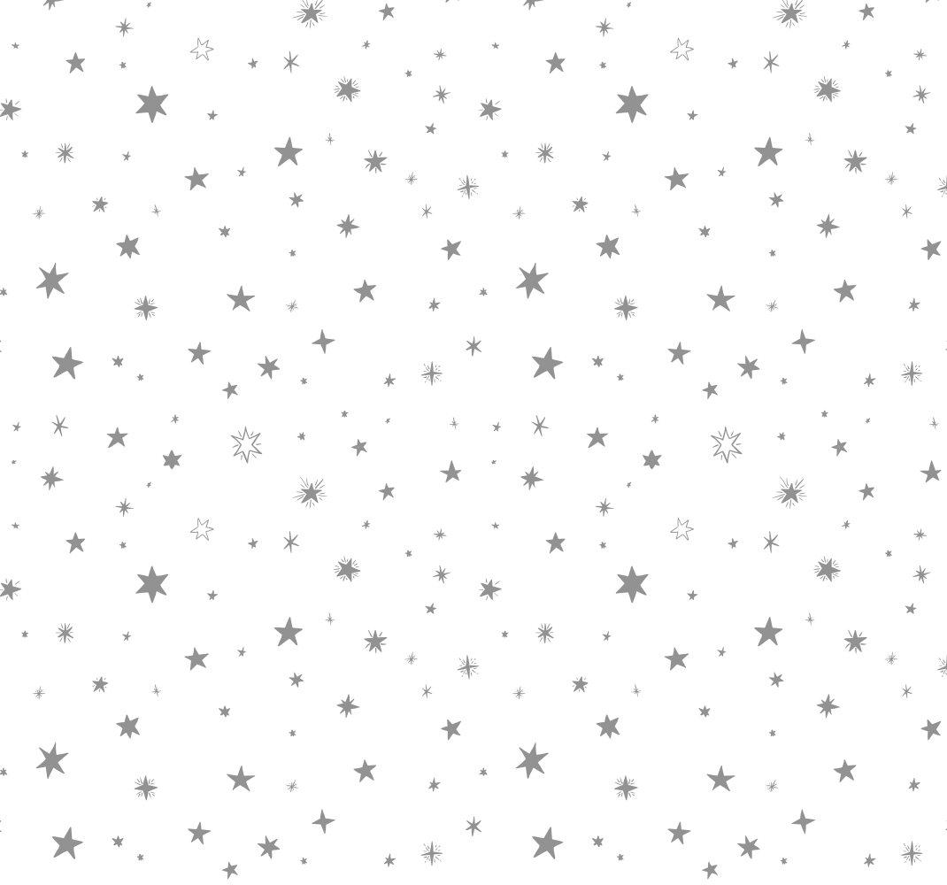 Star vinyl carpet gray background with white stars - TenStickers