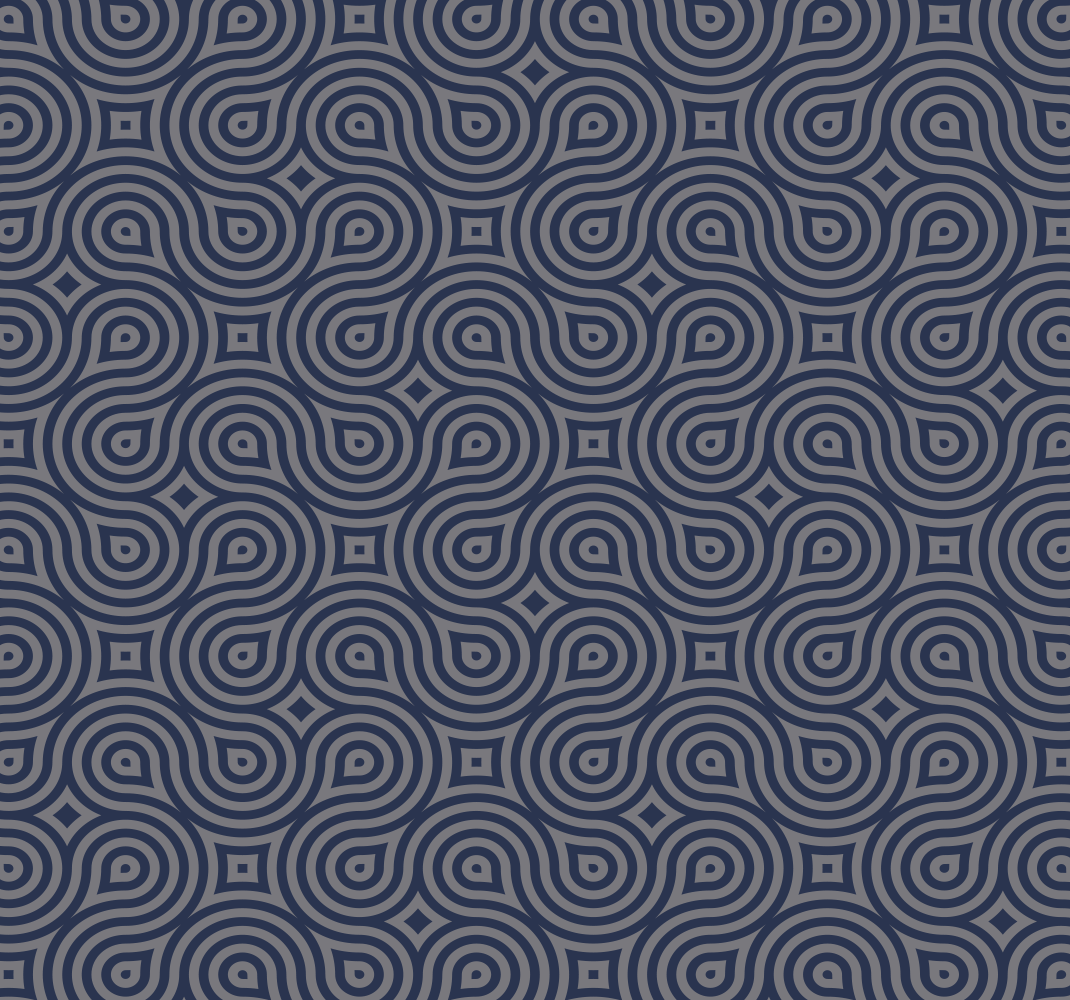 Geometric vinyl carpet in blue geometric shapes - TenStickers