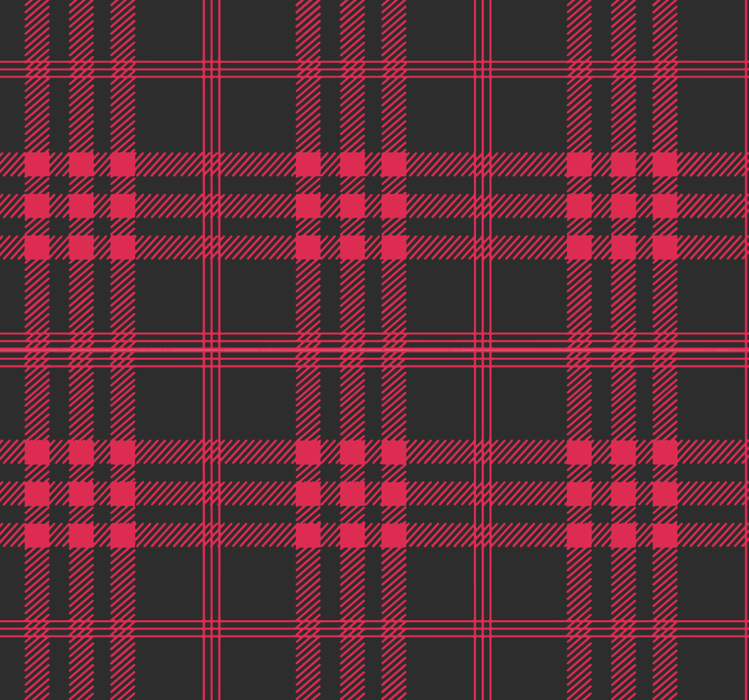 Bedroom vinyl carpet christmas tartan design - TenStickers
