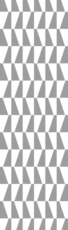 Bedroom vinyl carpet in gray triangles - TenStickers