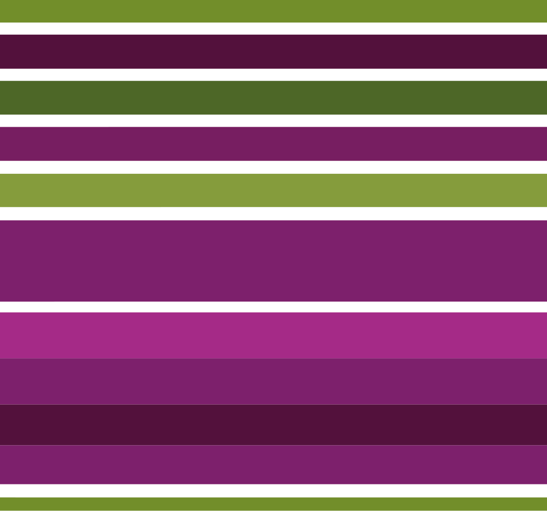Bedroom vinyl carpet in purple and green stripes - TenStickers
