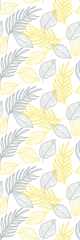 Bedroom vinyl carpet in pantone leaf green - TenStickers