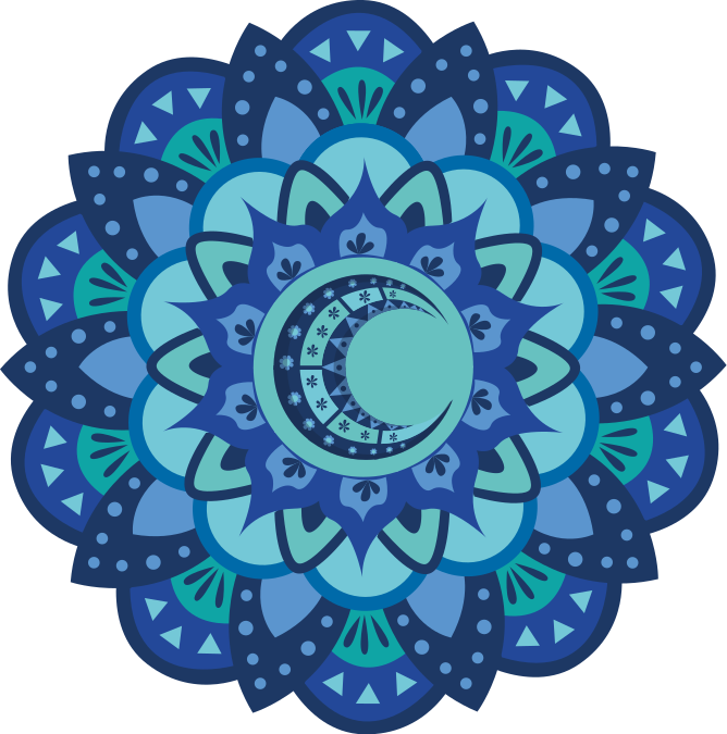 Nature vinyl carpet elaborate botanical design - TenStickers