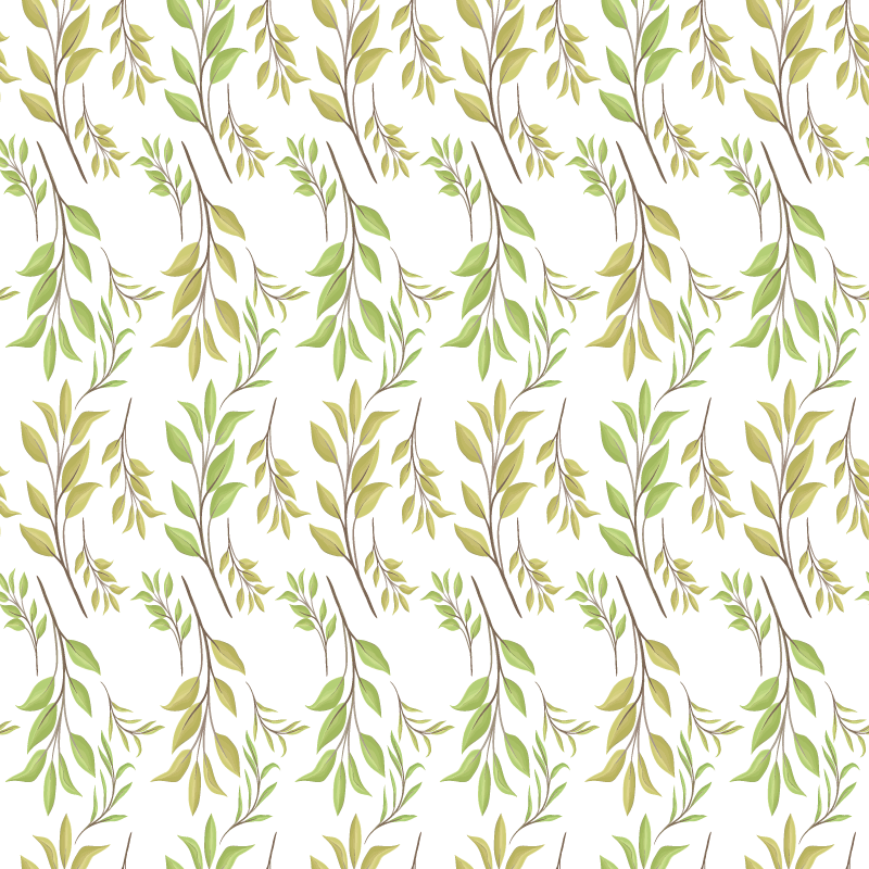 Nature vinyl carpet lush green design - TenStickers