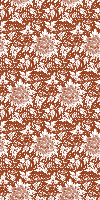 Nature vinyl carpet botanical design creation - TenStickers