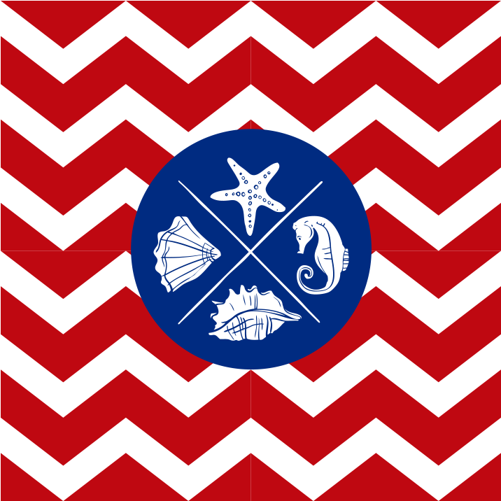Nature vinyl carpet seashell ocean design - TenStickers