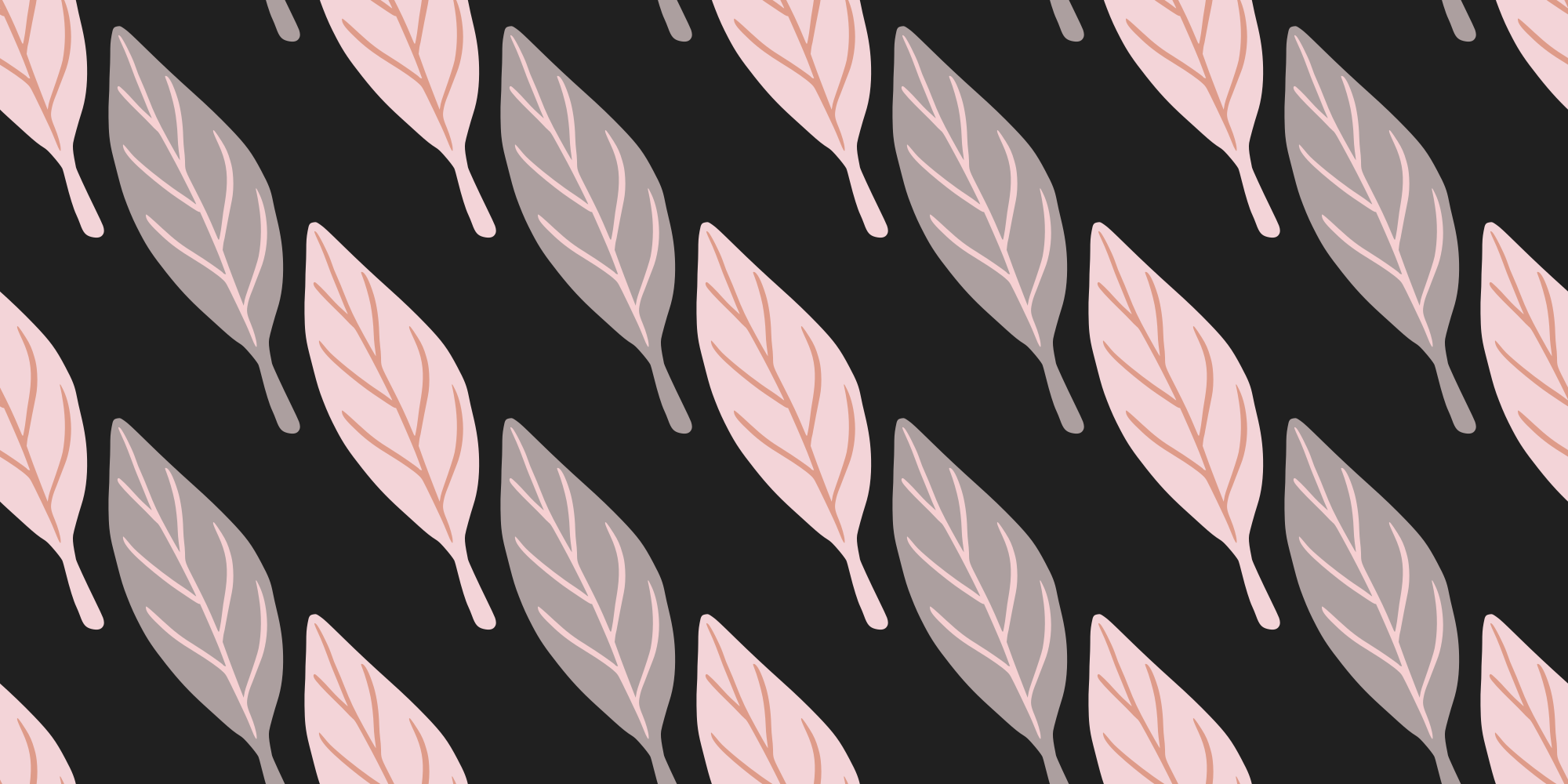 Floral vinyl carpet with chic leaf design - TenStickers