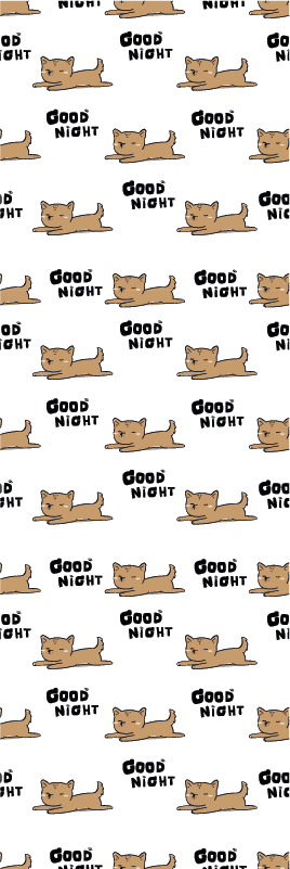 Bedroom vinyl carpet cute dog resting - TenStickers