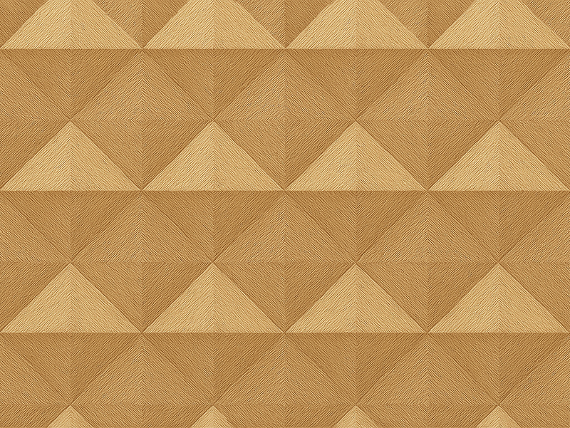 Bedroom vinyl carpet 3d gold design - TenStickers