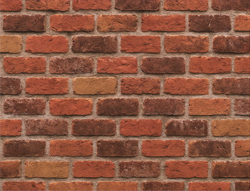 Bedroom vinyl carpet rustic brick stone design - TenStickers