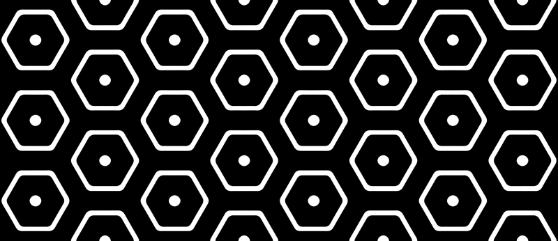Geometric vinyl carpet minimalist geometric pattern - TenStickers